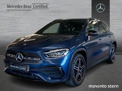 Usado Mercedes GLA250 AMG line 218 CV (160 kW) 2020 Denim blue  metallic paint SUV