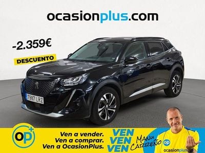 Usado Peugeot 2008 Allure 130 CV (95 kW) 2021 Negro SUV