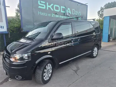 Usado VW Multivan Highline 180 CV (132 kW) 2013 Negro Monovolumen