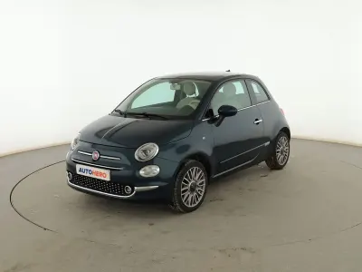 Usado Fiat 500 Lounge 70 CV (51 kW) 2017 Azul Berlina