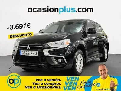 Usado Mitsubishi ASX 117 CV (86 kW) 2019 Negro SUV
