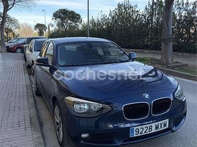 Usado BMW 118 143 CV (105 kW) 2012 Azul Utilitario