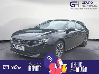 Usado Peugeot 508 SW Allure 130 CV (95 kW) 2020 Azul Familiar