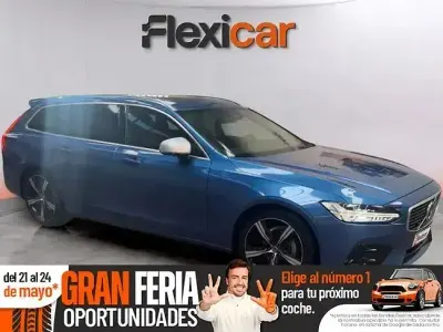 Usado Volvo V90 R-Design 150 CV (110 kW) 2017 Azul Familiar
