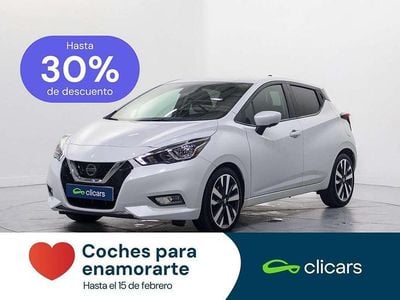Usado Nissan Micra S 90 CV (66 kW) 2018 Blanco Utilitario