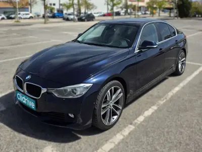 Usado BMW 320 Efficient Dynamics 163 CV (119 kW) 2015 Azul Berlina