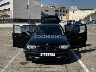 Usado BMW 118 129 CV (94 kW) 2008 Negro Utilitario