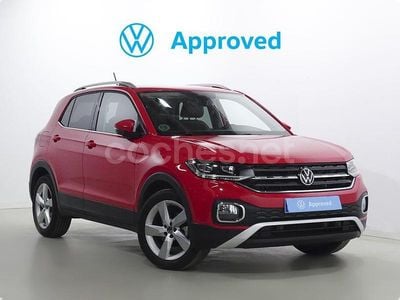 Rojo Usado 2021 VW T-Cross Sportline SUV | 20.400 € (Precio justo)