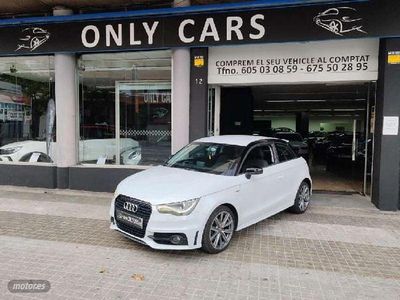 Usado Audi A1 S-Line 95 CV (69 kW) 2016 Blanco Utilitario
