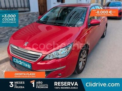 Granate Usado 2016 Peugeot 308 SW Active Familiar | 7490 € (Precio justo)
