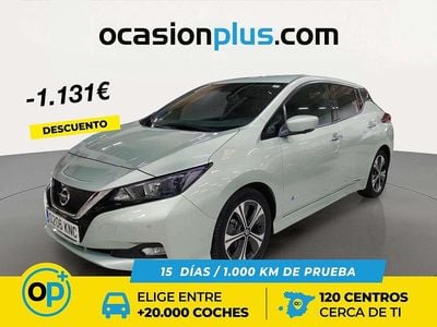 Usado Nissan Leaf N-Connecta 110 kW (150 CV) 2018 Gris Utilitario
