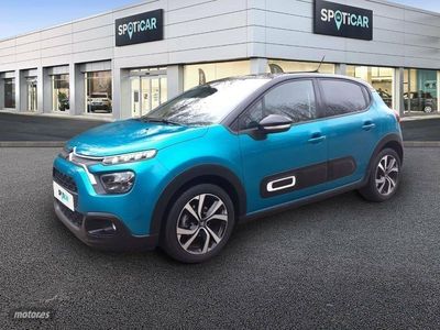 Usado Citroën C3 Shine 102 CV (75 kW) 2022 Azul Utilitario