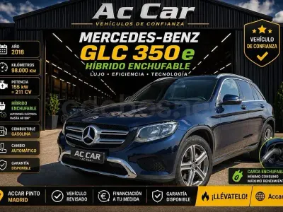 Usado Mercedes GLC300 258 CV (189 kW) 2018 Azul SUV