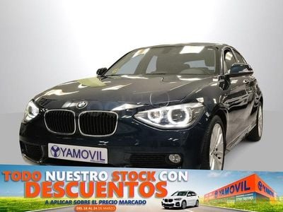 Usado BMW 116 116 CV (85 kW) 2012 Azul Utilitario