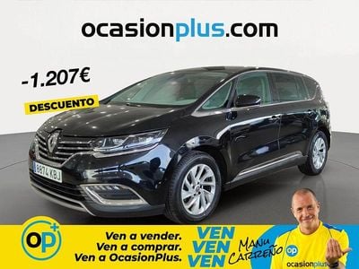Usado Renault Espace Zen 160 CV (117 kW) 2017 Negro Monovolumen