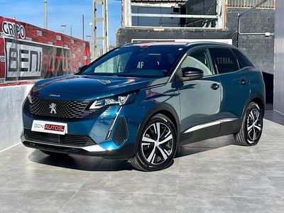 Usado Peugeot 3008 GT 131 CV (96 kW) 2021 Azul SUV
