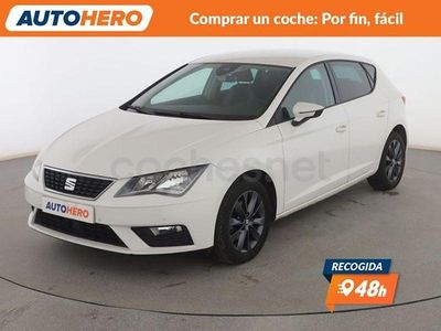 Usado Seat Leon Style 115 CV (84 kW) 2019 Blanco Berlina