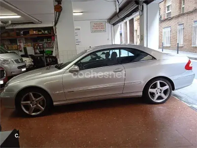 Occasion Mercedes CLK500 Elegance 306 PK (225 kW) 2002 Grijs Coupé