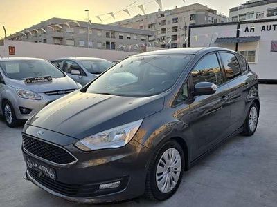 Gris Usado 2017 Ford C-MAX Titanium Monovolumen | 8450 € (Precio justo)