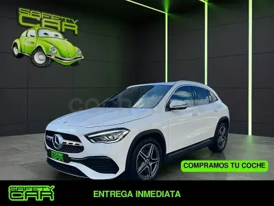 Usado Mercedes GLA200 150 CV (110 kW) 2022 Blanco SUV