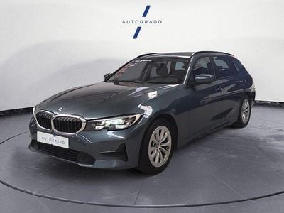 Usado BMW 318 150 CV (110 kW) 2020 Azul Familiar