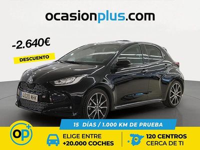 Usado Toyota Yaris Hybrid Sport 116 CV (85 kW) 2023 Negro Berlina