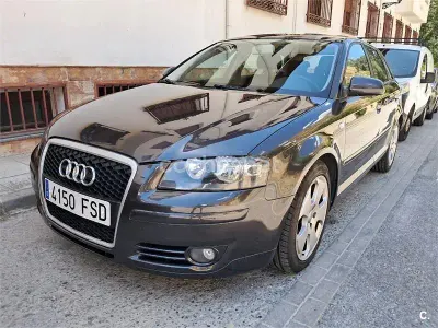 Begagnad Audi A3 105 HK (77 kW) 2007 Grå Halvkombi