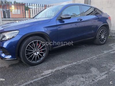 Azul Usado 2018 Mercedes GLC350 Coupe | 44.000 € (Precio justo)