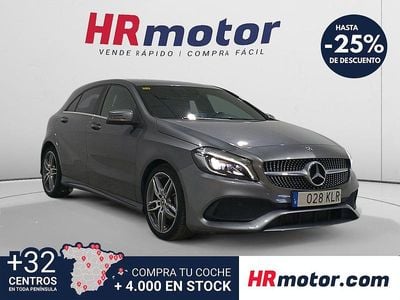 Usado Mercedes A180 Style 109 CV (80 kW) 2018 Gris Berlina