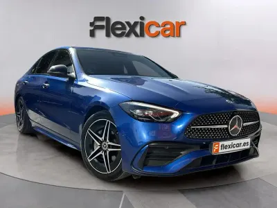 Usado Mercedes C220 200 CV (147 kW) 2022 Azul Berlina