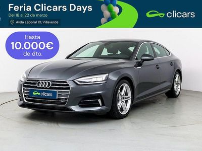 Usado Audi A5 Sportback S-Line 190 CV (139 kW) 2019 Gris Utilitario