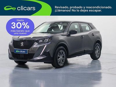 Usado Peugeot 2008 Active 110 CV (80 kW) 2022 Gris SUV