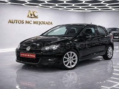 Usado VW Golf VI Highline 122 CV (89 kW) 2009 Negro Utilitario