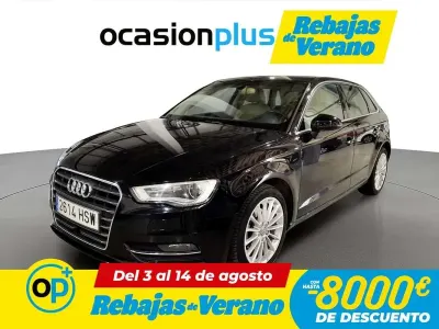 Usado Audi A3 Sportback Ambiente 105 CV (77 kW) 2013 Negro Utilitario