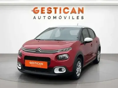 Usado Citroën C3 Feel 82 CV (60 kW) 2019 Rojo Utilitario
