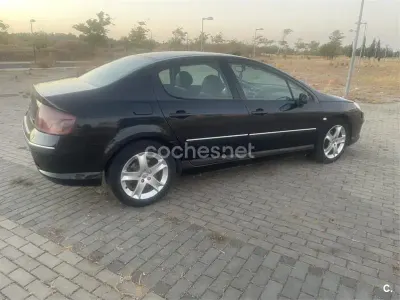 Usado Peugeot 407 136 CV (100 kW) 2005 Negro Berlina