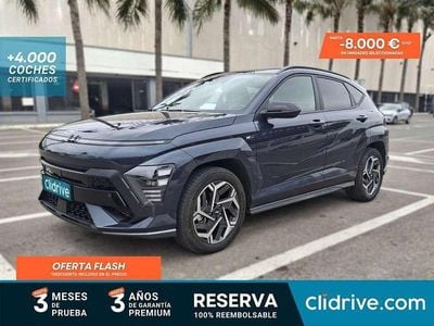 Usado Hyundai Kona N Line 129 CV (94 kW) 2025 Azul SUV