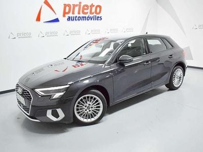 Usado Audi A3 Sportback Advanced 116 CV (85 kW) 2021 Gris Utilitario