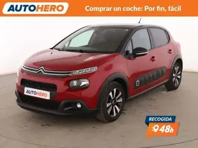 Usado Citroën C3 Feel 82 CV (60 kW) 2019 Rojo Utilitario
