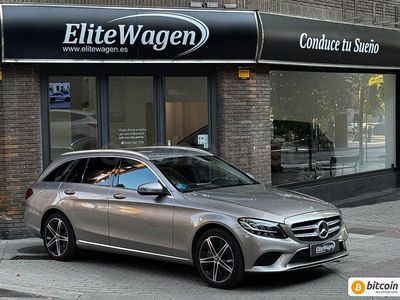 Beige Usado 2020 Mercedes C300e Familiar | 27.490 € (Buen precio)