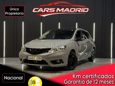Usado Nissan Pulsar Acenta 110 CV (80 kW) 2014 Gris / plata Utilitario