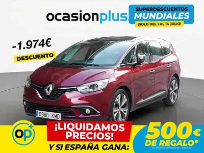 Usado Renault Grand Scénic IV Zen 110 CV (80 kW) 2018 Rojo Monovolumen