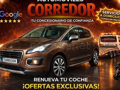 Usado Peugeot 3008 200 CV (147 kW) 2015 Marrón Familiar