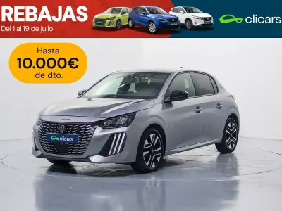 Usado Peugeot 208 Allure 100 CV (73 kW) 2025 Gris / plata Utilitario