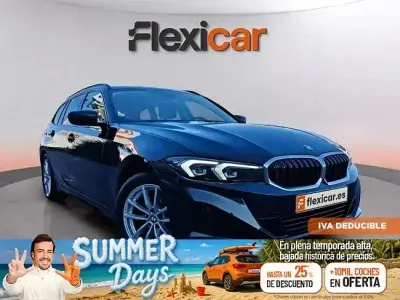 Usado BMW 320 190 CV (139 kW) 2023 Negro Familiar