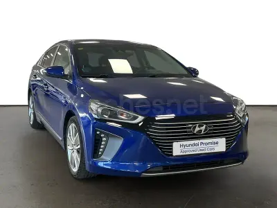 Usado Hyundai Ioniq 141 CV (103 kW) 2018 Azul Utilitario