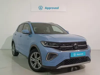 Usado VW T-Cross R-line 116 CV (85 kW) 2024 Azul SUV