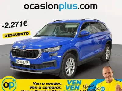 Usado Skoda Kodiaq Ambition 150 CV (110 kW) 2021 Azul SUV