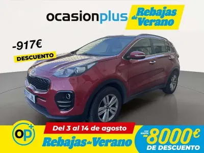 Usado Kia Sportage 132 CV (97 kW) 2017 Rojo SUV