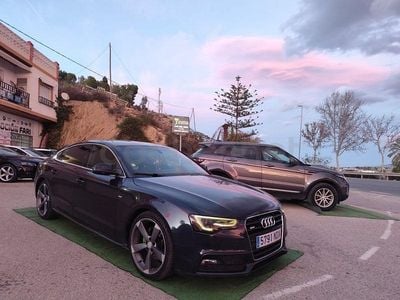 Usado Audi A5 Sportback S-Line 143 CV (105 kW) 2012 Negro Utilitario
